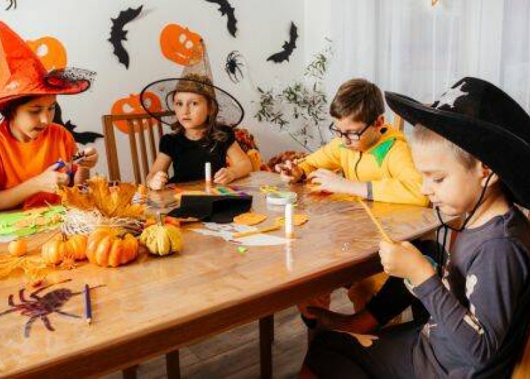 Atelier enfants pour Halloween à Beauséjour !