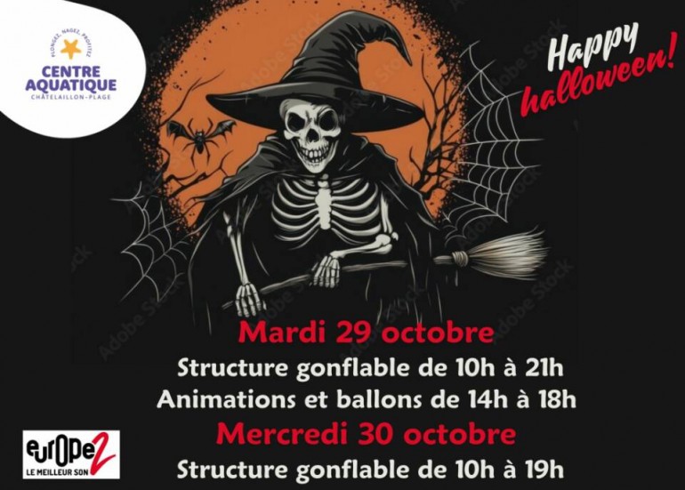 Halloween au Centre Aquatique_Châtelaillon-Plage