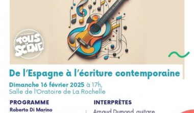 Concert - Tous en scène - De l'Espagne à l'écriture contemporaine_La Rochelle